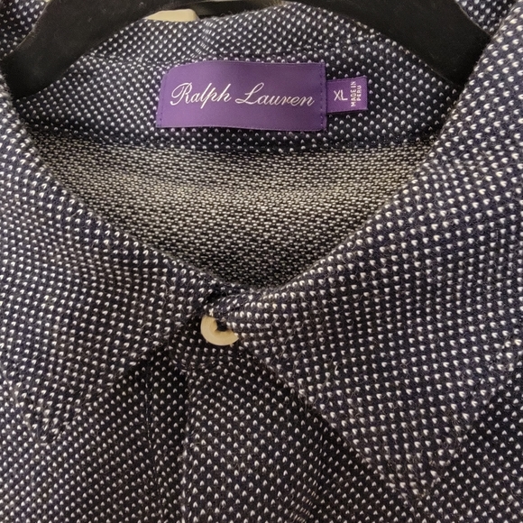 Ralph Lauren men's long sleeves Pima cotton shirt. - Picture 3 of 7